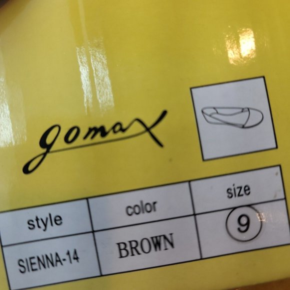 Gomax Womens Sienna-14 Brown Round Toe Slip On Flat Heel Espadrille Shoes Size 9 - Picture 9 of 12